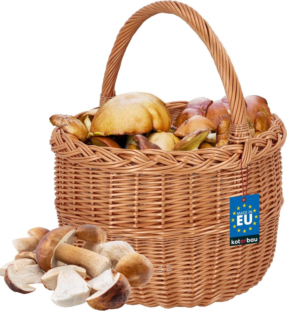 KOTARBAU® Nákupní košík - Úložný košík - Proutěný košík - ⌀ Obrázek produktu 