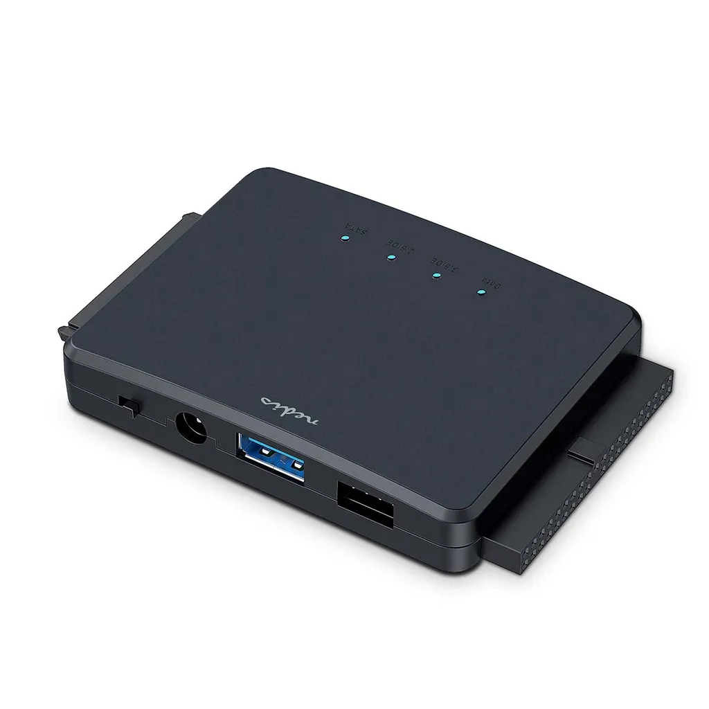 Adaptateur Disque Dur USB 3.2 Nedis Double Interface IDE SATA 5 Gbps Noir - 3