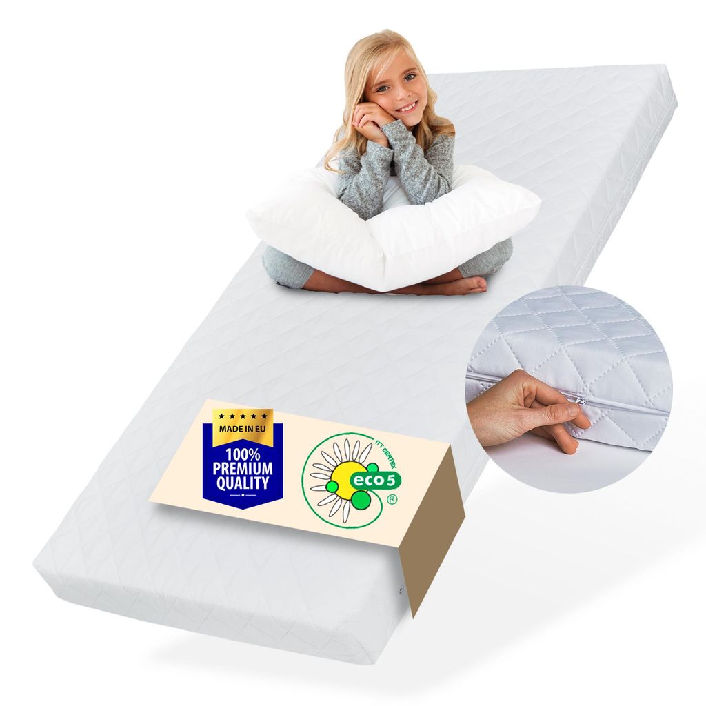 Matratze 90x200 cm Baby Kindermatratze Babymatratze mit Produktbild 