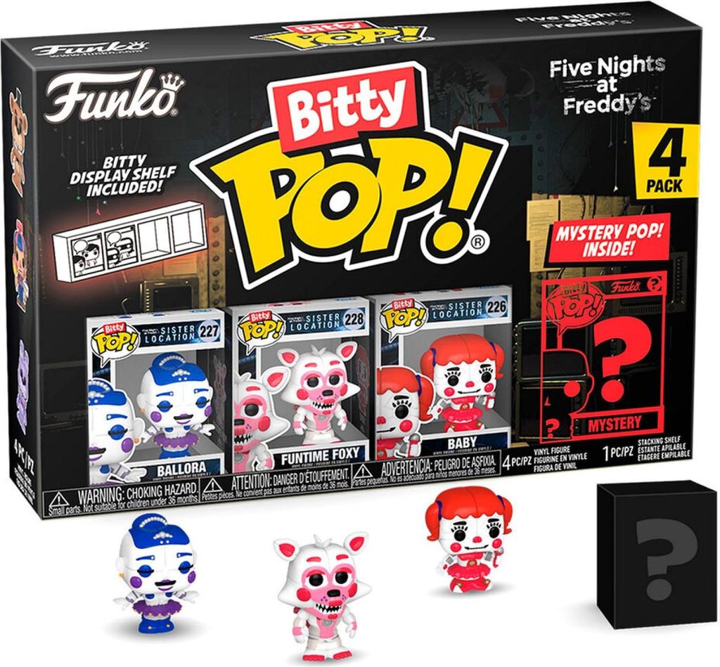 Funko Pop! Five Nights at Freddy's Bitty 4-Pack Ballora 2,5 Obrázek produktu 