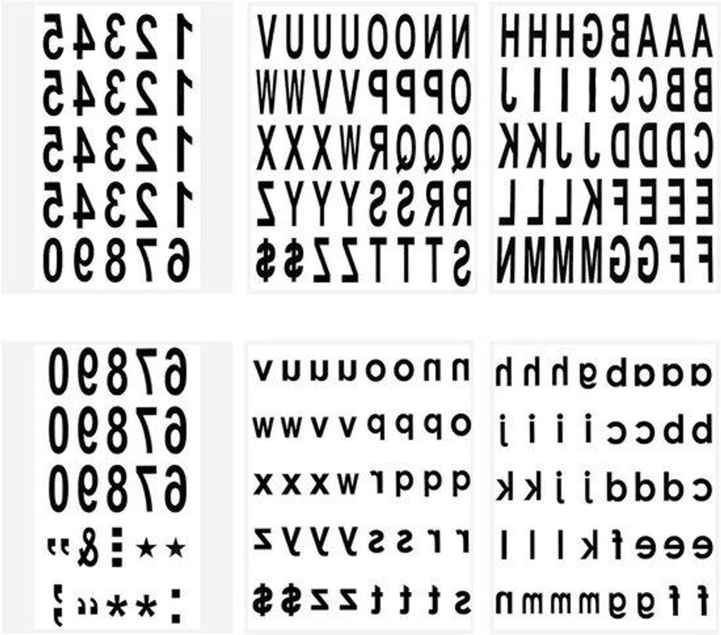 Wasserfeste Adressen-Sticker-Set, 210 Stück, 5 cm, Innen und Aussen