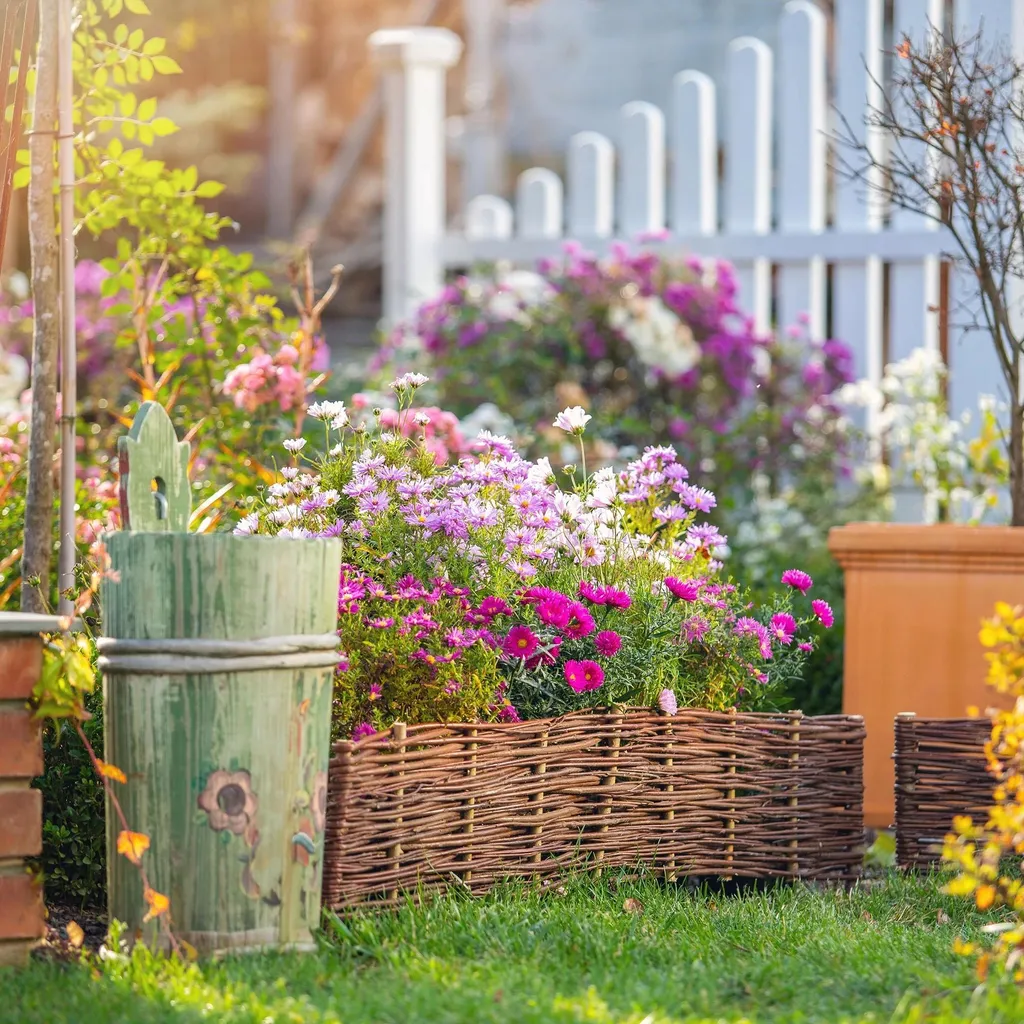 Il Numero 1 Del Risparmio-BAULE DA ESTERNO IN PLASTICA EFFETTO RATTAN 59 X 59 X 45 Cm Main