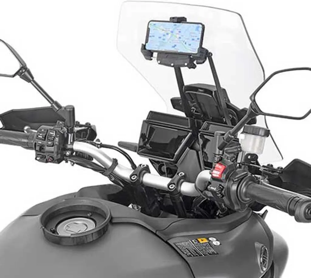 Givi FB2159 Barra Montaggio GPS Yamaha Tracer 9 21-24 | Argento