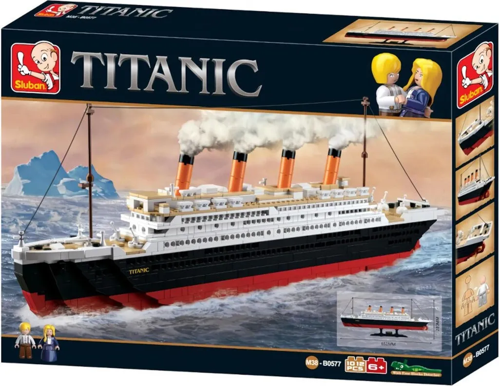 Jeu de Construction Titanic Géant Maquette de Briques à Assembler - 8
