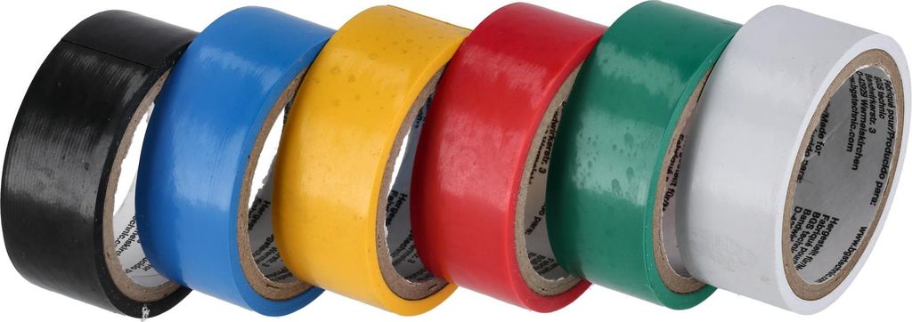 KRAFTMANN 3024 Kleurendecoratietape, set van 6 stuks. Productafbeelding 