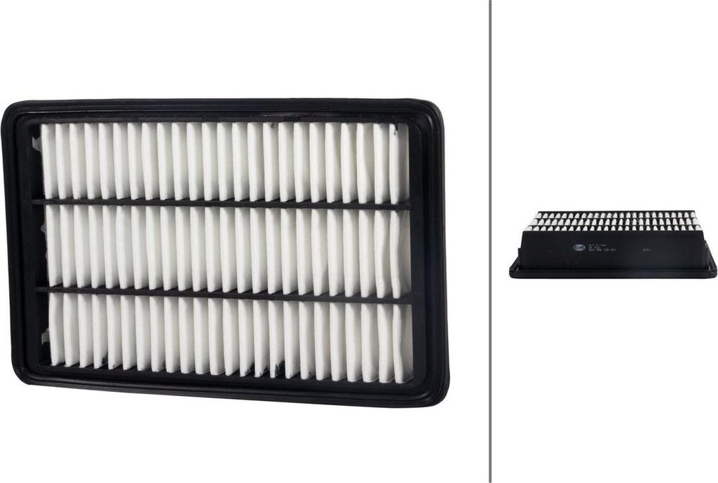 Luftfilter-Einsatz 268 x 172 mm HELLA passend für HYUNDAI SANTA