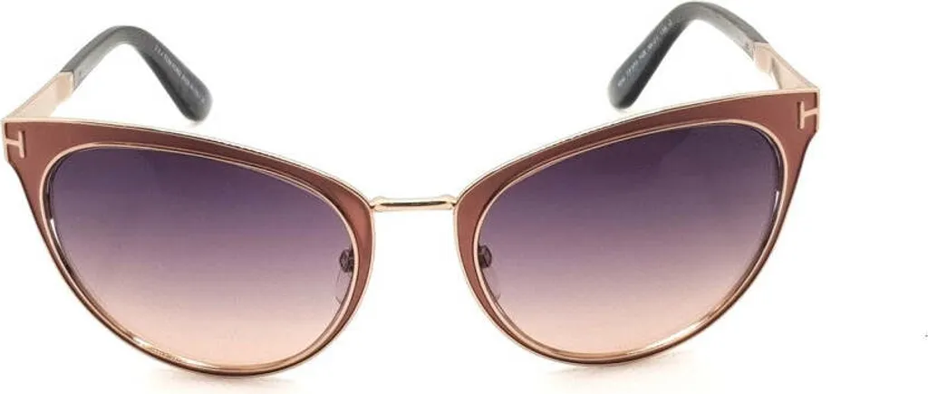 Tom Ford Nina FT0373S 74B Occhiali da Sole Donna Rosa Gatto | Luxury - 1