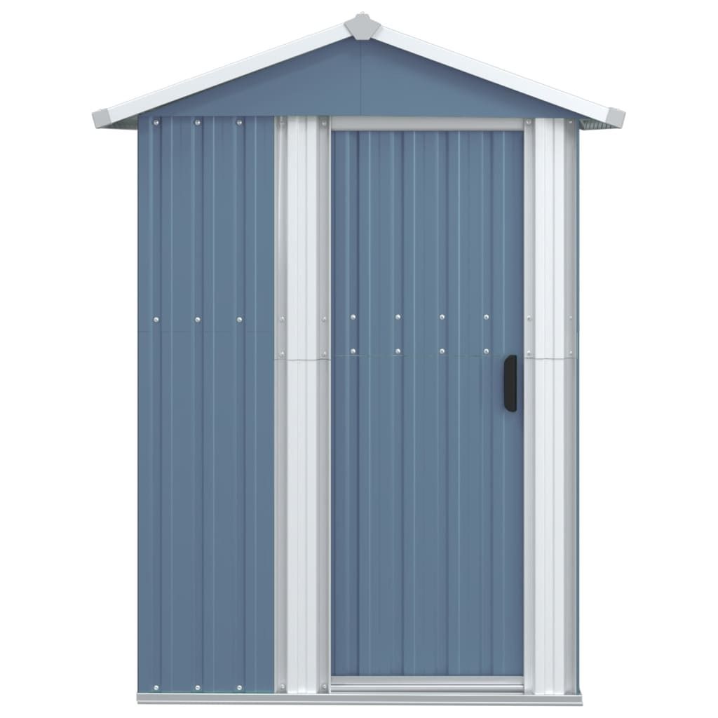 "2026 Aktion"Gartenschrank/Gerätehaus Moderner design - Geräteschuppen - Garagenzelt Grau 126x97,5x177 cm Verzinkter Stahl DEMöbel 1906487