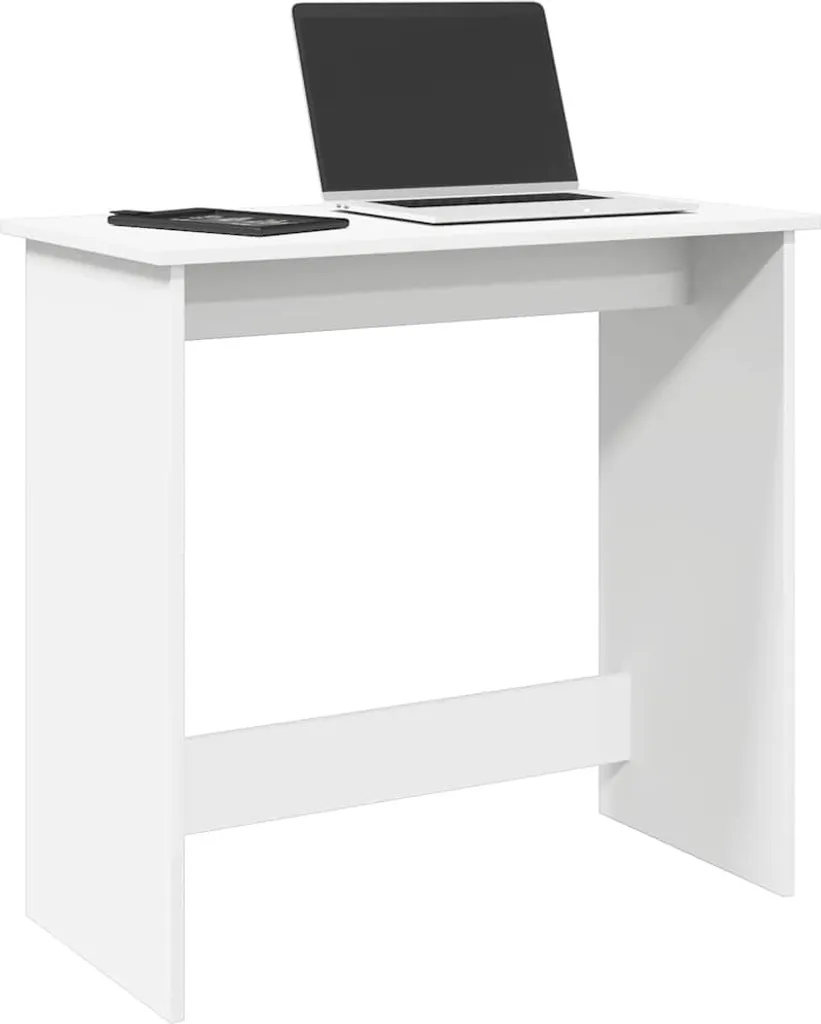 Scrivania Moderna Bianca 80x40 - Scrittoio Design per Smart Working
