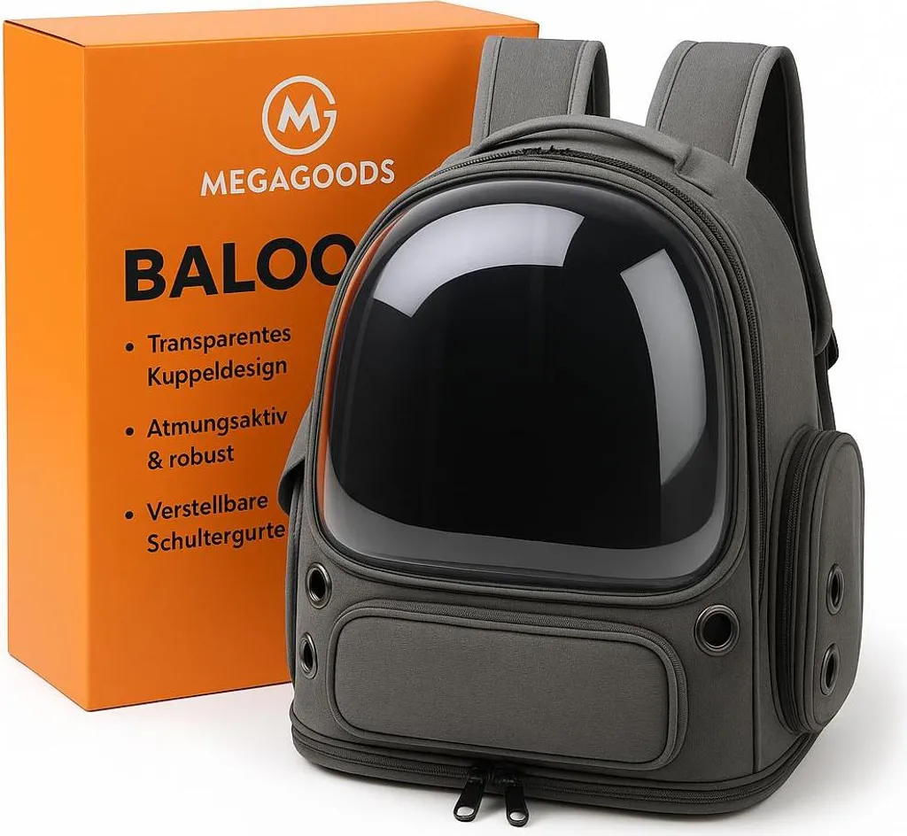 Sac à dos transparent pour chats aéré idéal pour voyage et transport