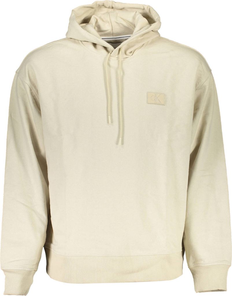 Calvin Klein Herren Langarm-Sweatshirt Beige J30J321879_BEIGE_ACF : Größe - XL Größe: XL