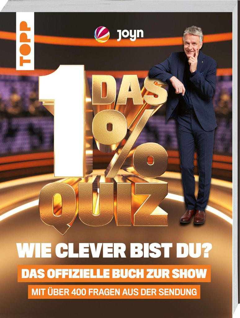 Das 1% Quiz - Wie clever bist du? Das offizielle Buch zur Produktbild 