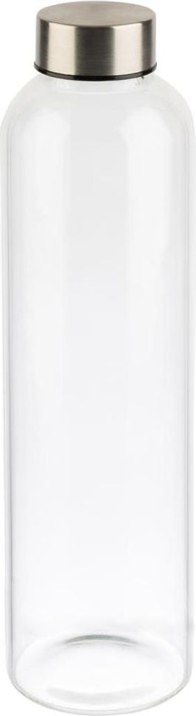 APS 66908 Trinkflasche EVERFILL, Glasflasche mit Schraubverschluss, 0,75 Liter, Ø 7 cm, Höhe 26,5 cm