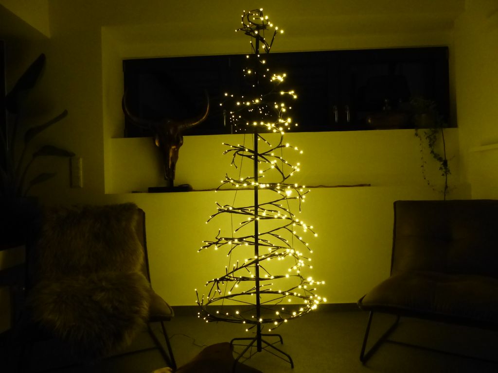 Premium Lichterbaum Weihnachtsbaum beleuchtet Weihnachten 180 cm