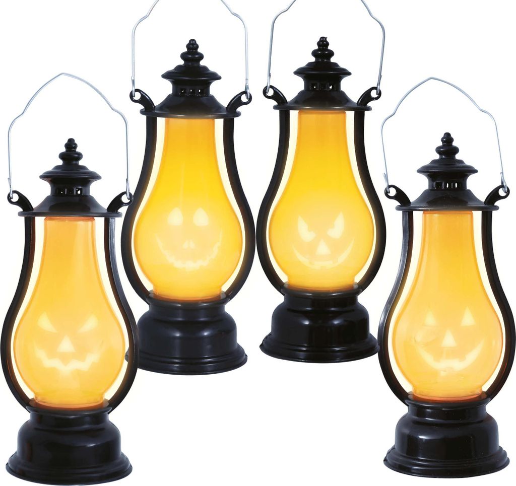 Decoración de Halloween: calabaza, linterna, ambiente Imagen del producto 