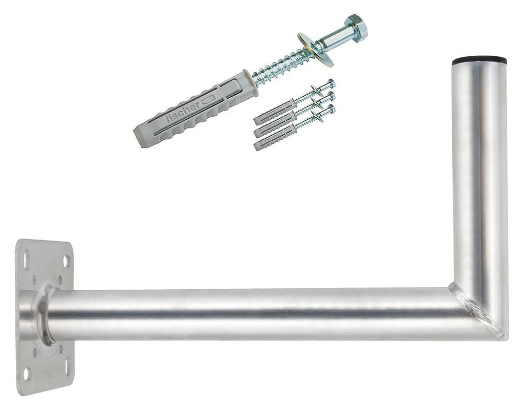 PremiumX 40cm Wandhalter Aluminium SAT Wand Halterung Produktbild 
