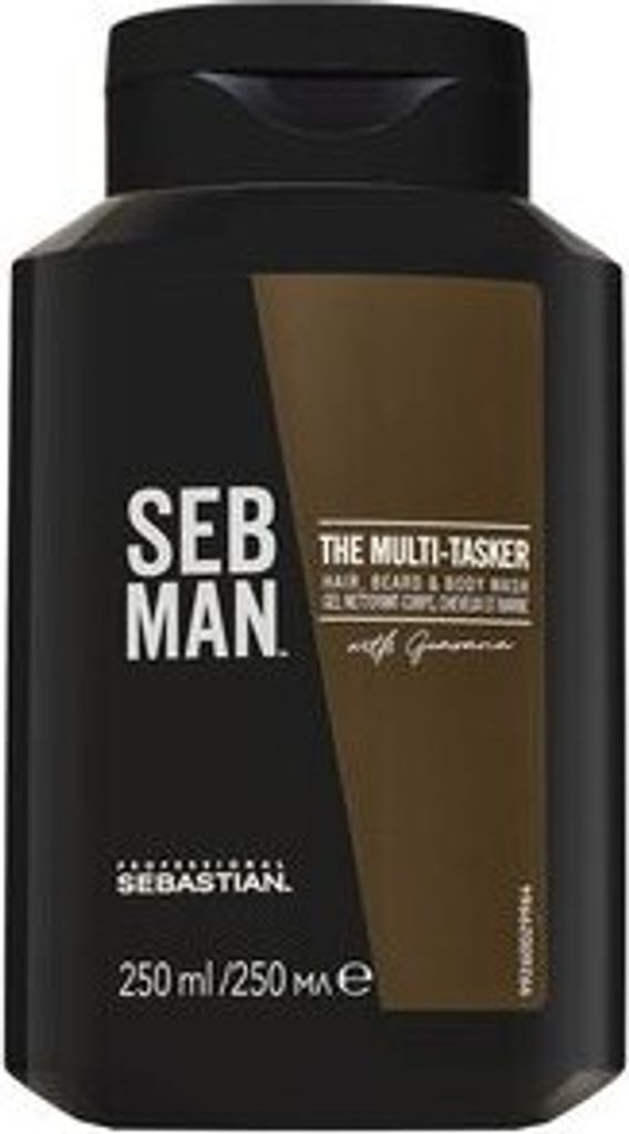 Sebastian Professional Man The Multi-Tasker 3-in-1 Shampoo Shampoo, Conditioner und ein Duschgel für alle Haartypen 250 ml