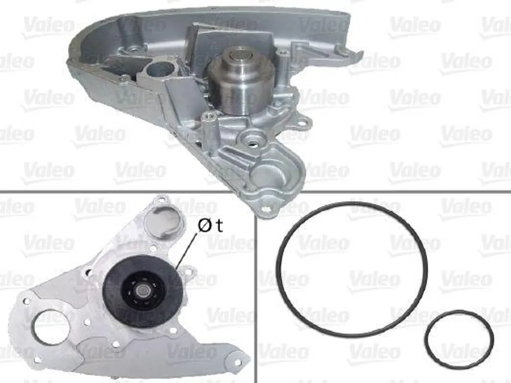 Pompe à eau pour entretien Ducato et Daily : Valeo 506864 moteur refroidi