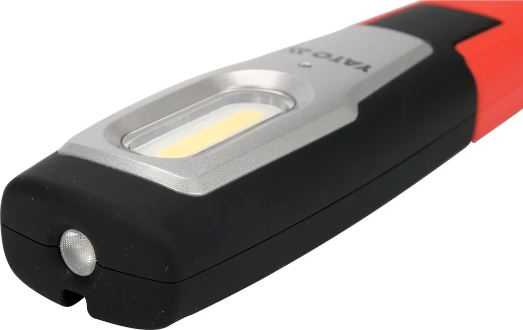 Lampe de poche COB LED 600 lumens double éclairage d'appoint