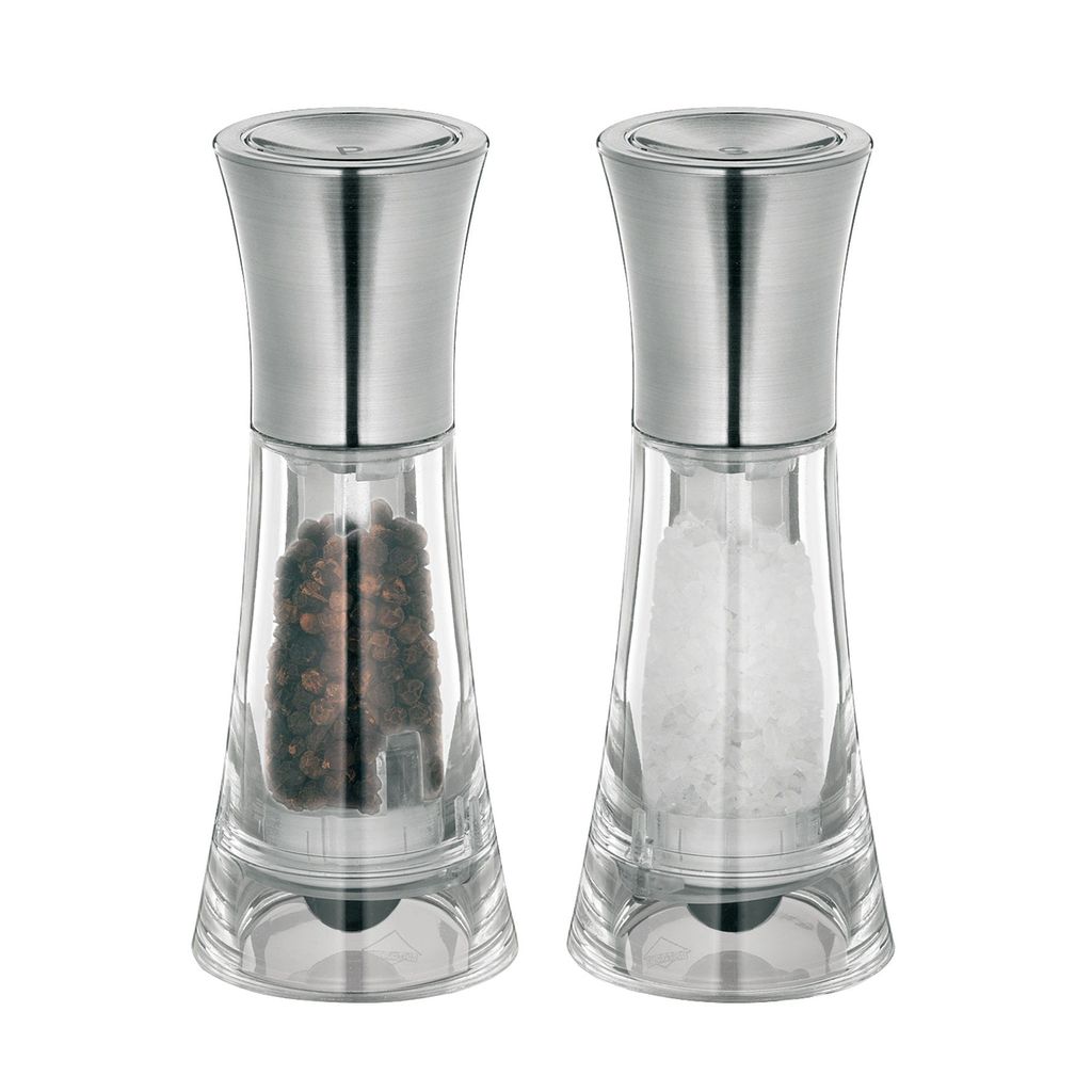 KÜCHENPROFI Pfeffer- und Salzmühle New York 13cm Ø5cm Set Produktbild 