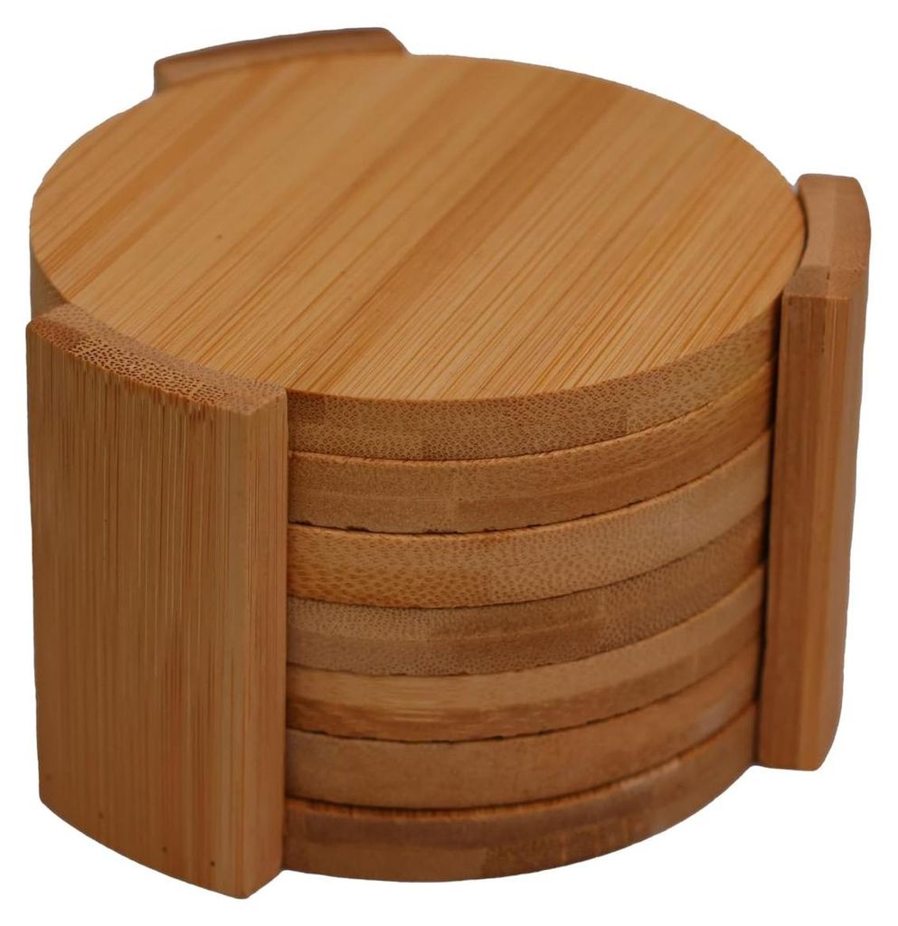 hausleben, lot de 12 sous-verres ronds | 11,5 x 11,5 x 7 cm Image du produit 