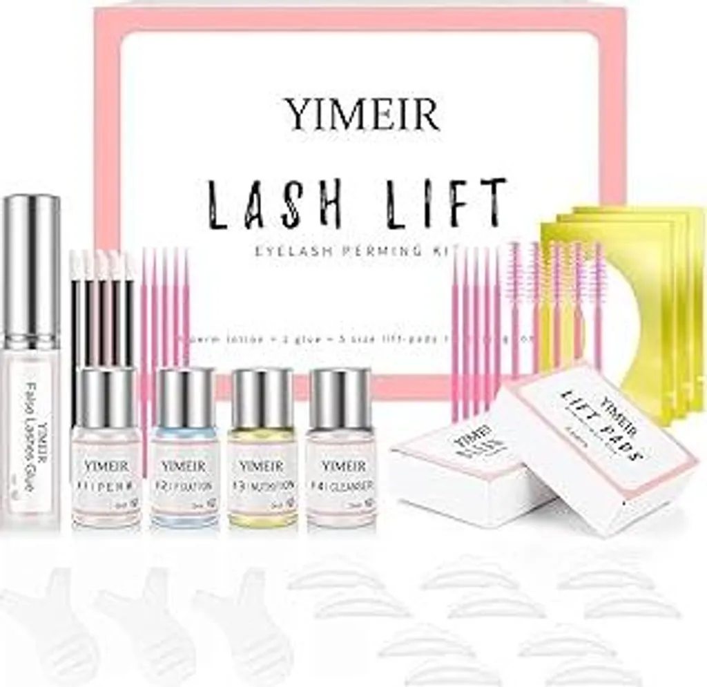 Set per il lifting delle ciglia, Lash Lifting Set, 2025 Set professionale per il lifting delle ciglia, Kit per il lifting delle ciglia, Facile da usare, Ideale per feste, festival, compleanni
