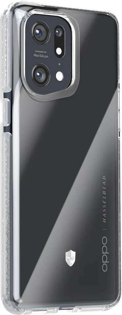 Cover Force per Oppo Find X5 Lite: Protezione Anti-Shock Trasparente
