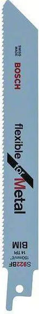 Bosch 50x lame de scie sabre S 922 BF Flexible for Metal coupe métal