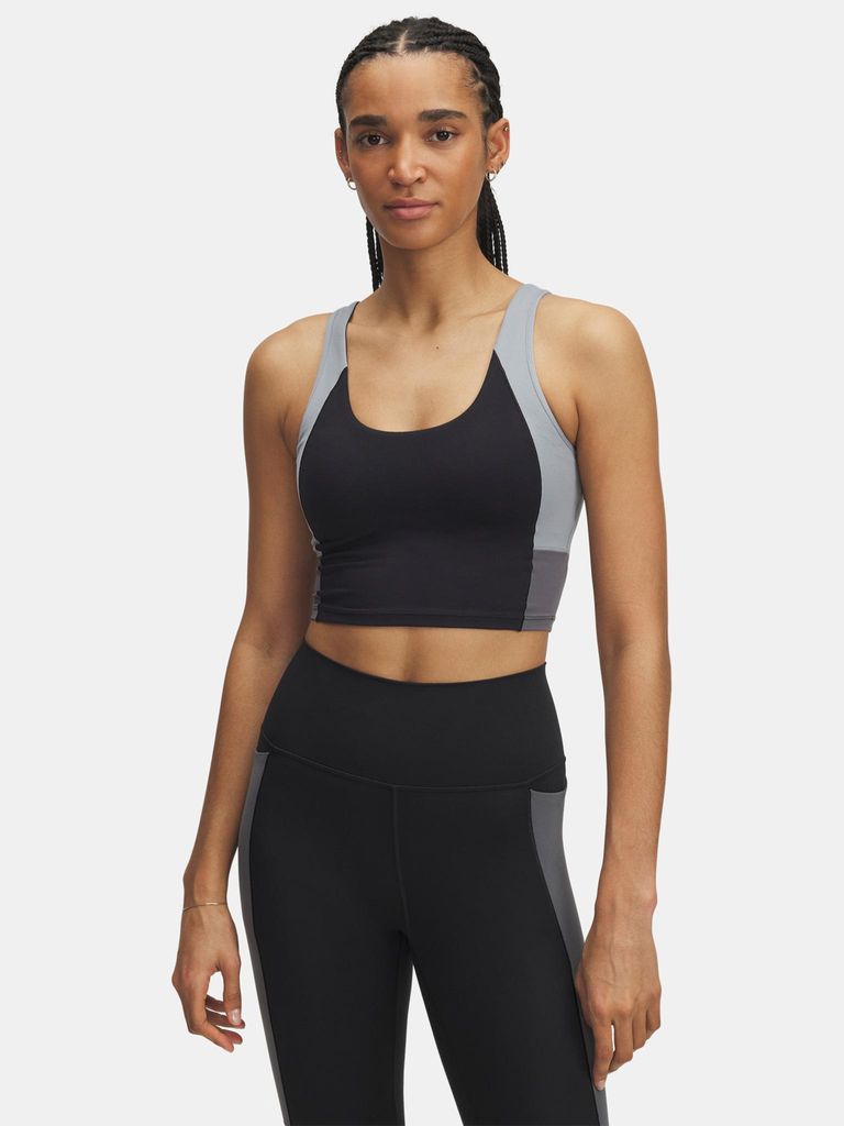 Under Armour Meridian Colorblock Tanktop für Damen – Schwarz LG