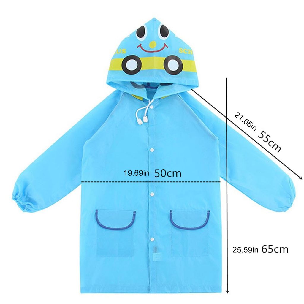 Kinder Regenjacke Mit Dino-Print - Winddicht & Wasserdicht Mit Hose