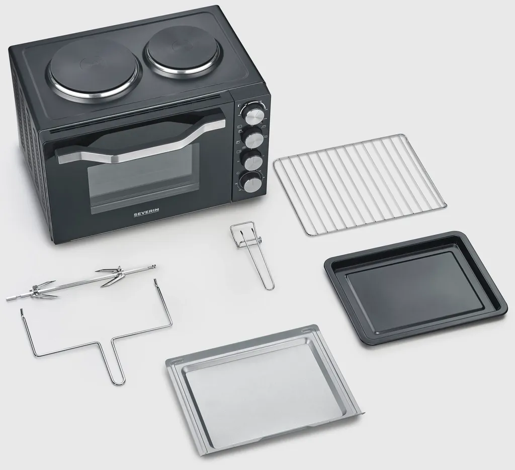 Four Severin TO 2074 à Chaleur Tournante et Plaques de Cuisson 30L - 3