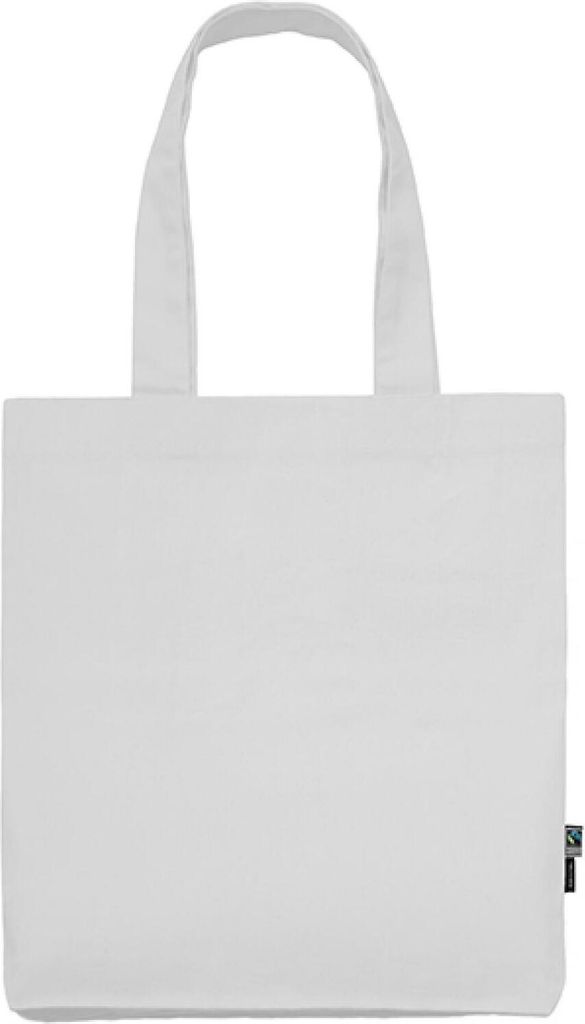 Neutral O90003 | Twill Bag / Einkaufstasche / Fairtrade- - Farbe: White - Größe: 38 x 42 x 7 cm