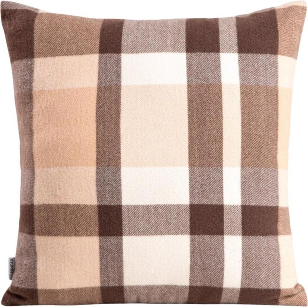 HOMLA Poszewka MELROSE puszysta w kratę 45x45 cm Zdjęcie produktu 