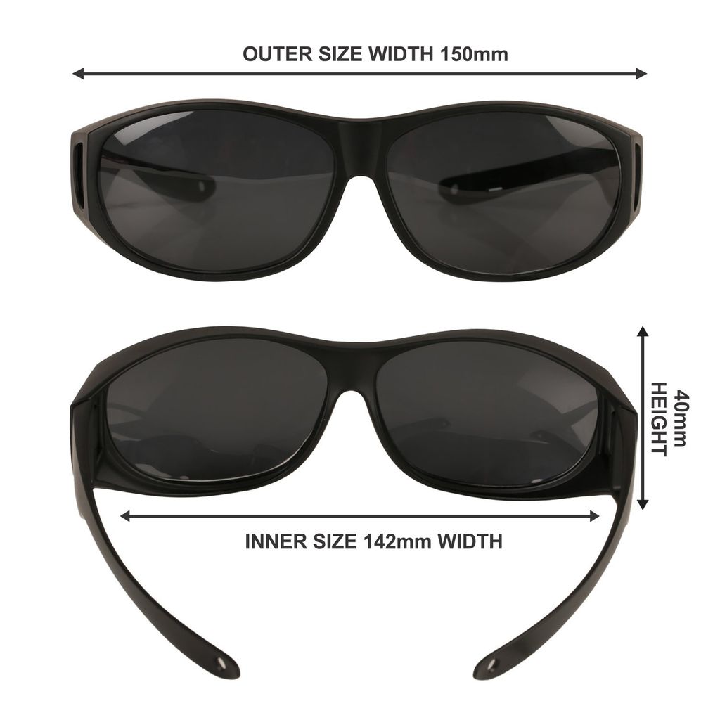 Bezzee Pro Aufsatz für Sonnenbrille Herren polarisiert - Produktbild 10
