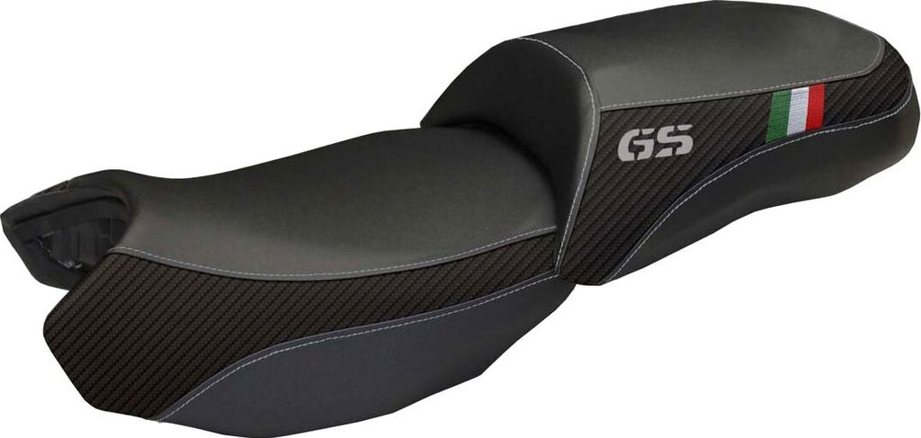 Sitzbezug Ortigia Trico spezifisch 3BL mit logo für BMW r 1200 gs