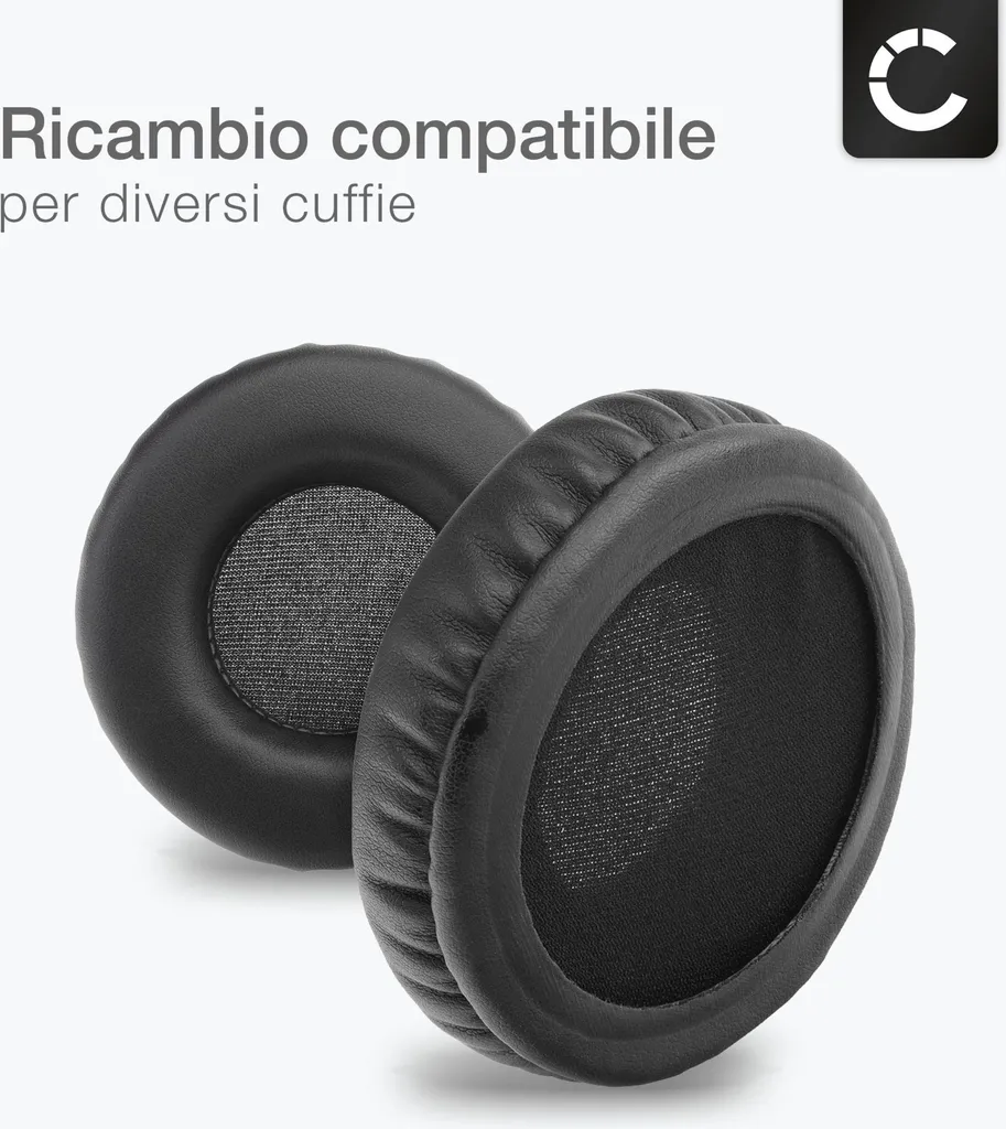 Cuscinetti Cuffie CELLONIC - Ricambi in Memory Foam per Headset - 3