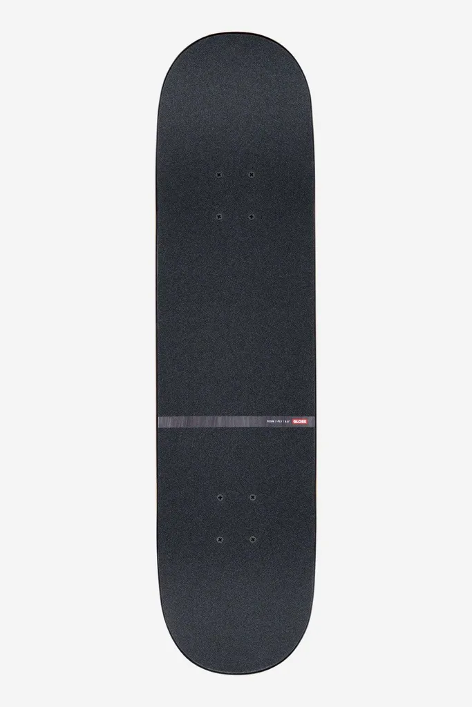 Planche de Skateboard Complète Globe G1 Downtown Doom Silver Red 8.0 - 2