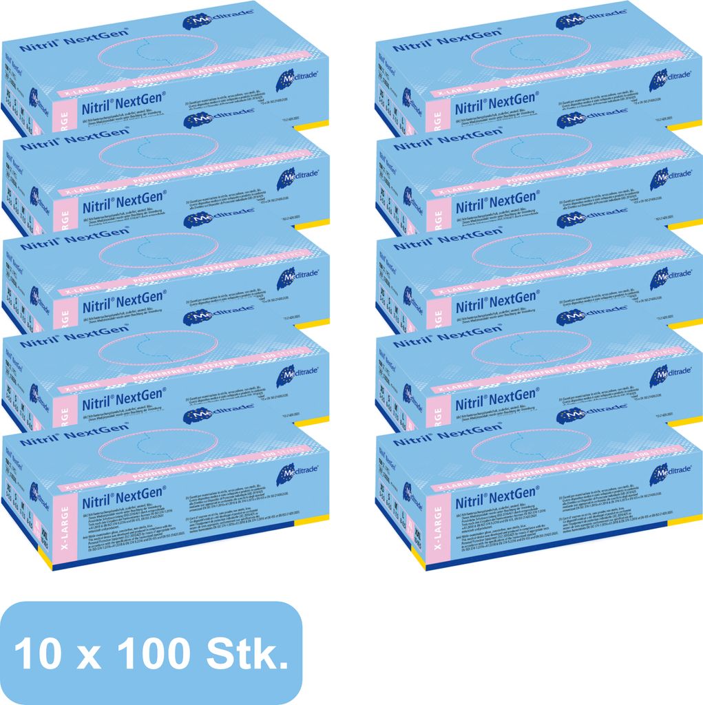 Meditrade NextGen - Nitril Einmalhandschuh - XL - Produktbild 