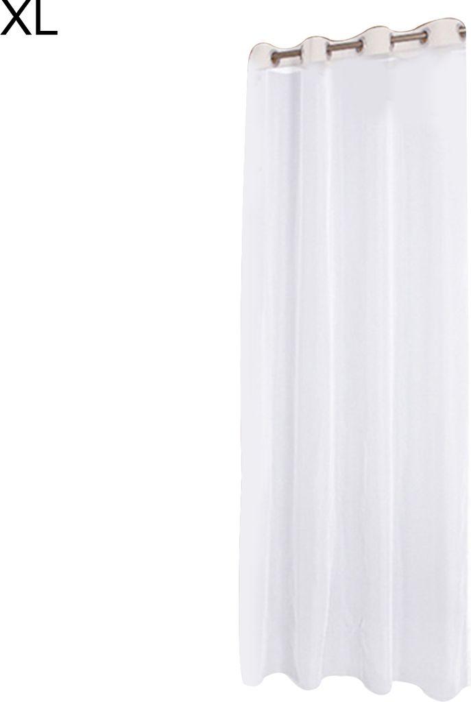 Tüllvorhänge wasserdichtes Sonnenschutz mit Polyester weißer Pergola -Vorhänge für Veranda-Größen:XL