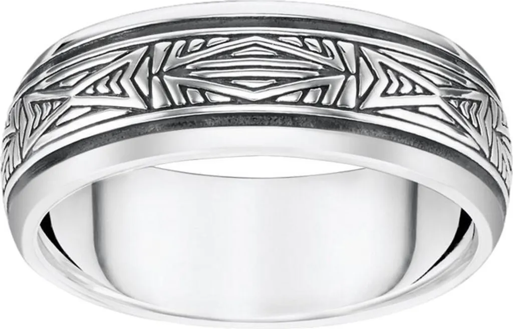 Bague Durable en Argent 925 Thomas Sabo Rebel at Heart Confort Taille 60