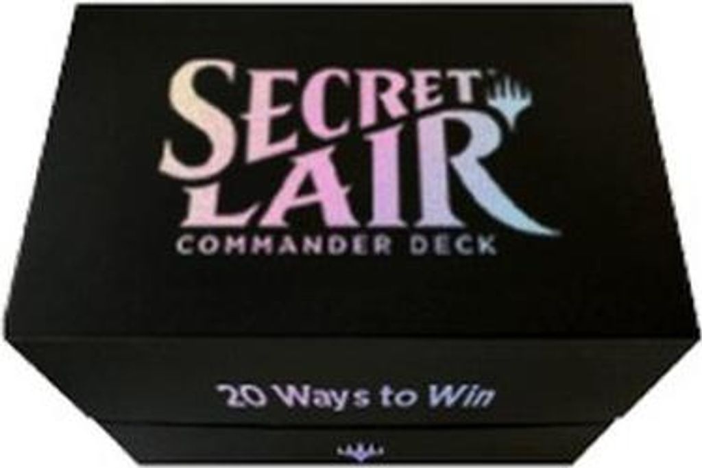 Magic: The Gathering Secret Lair Commander Deck: 20 Ways to Win Deck