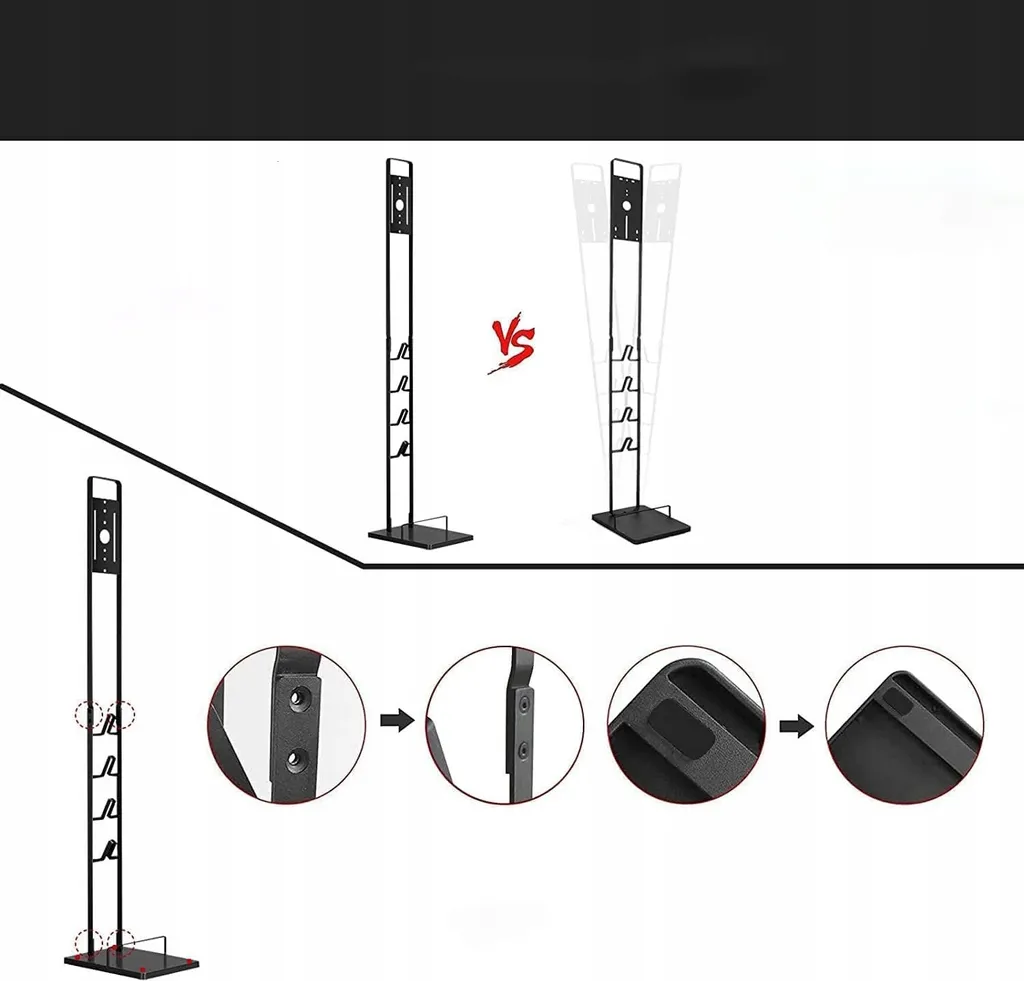 Solution Rangement sans Perçage pour Dyson V6 à V15 Support Métal - 6