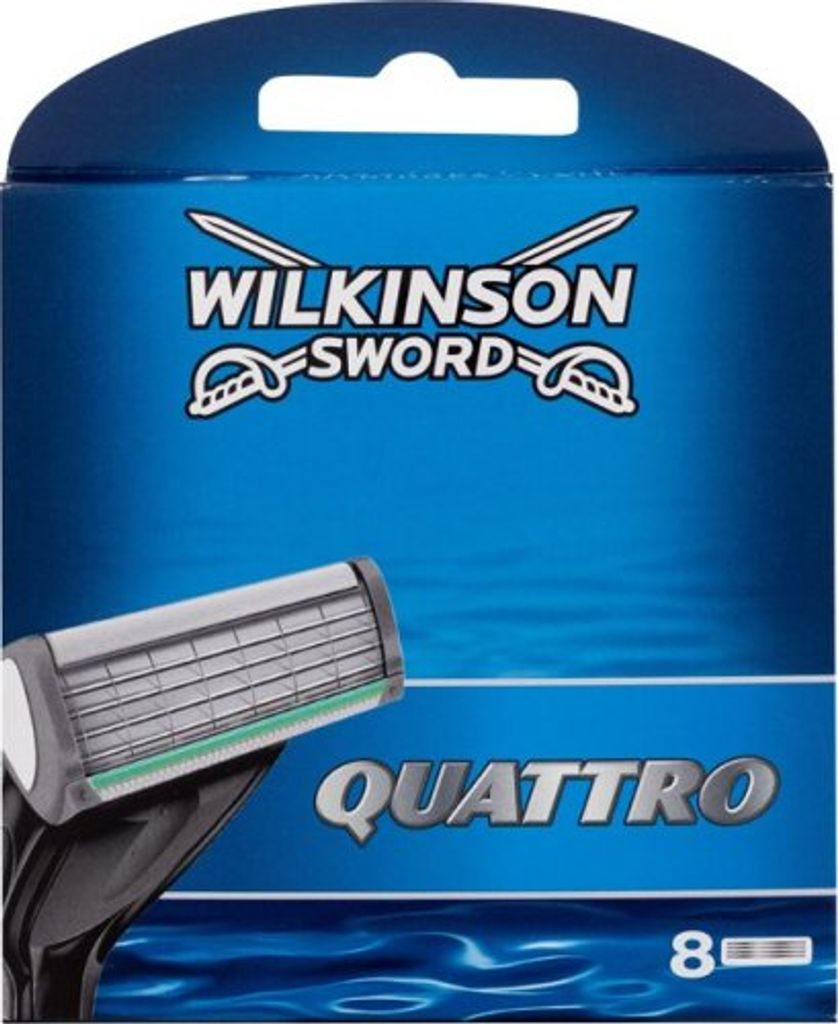 Wilkinson Quattro Mesjes 8 stuks Produktbild 