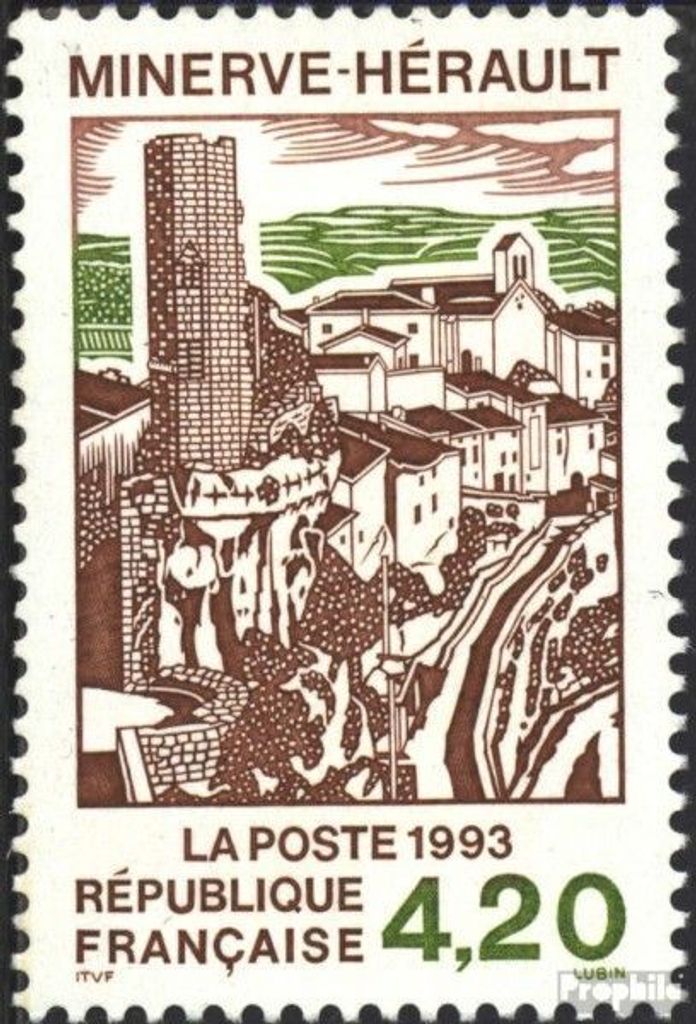 Briefmarken Frankreich 1993 Mi 2963 (kompl.Ausg.) postfrisch Tourismus