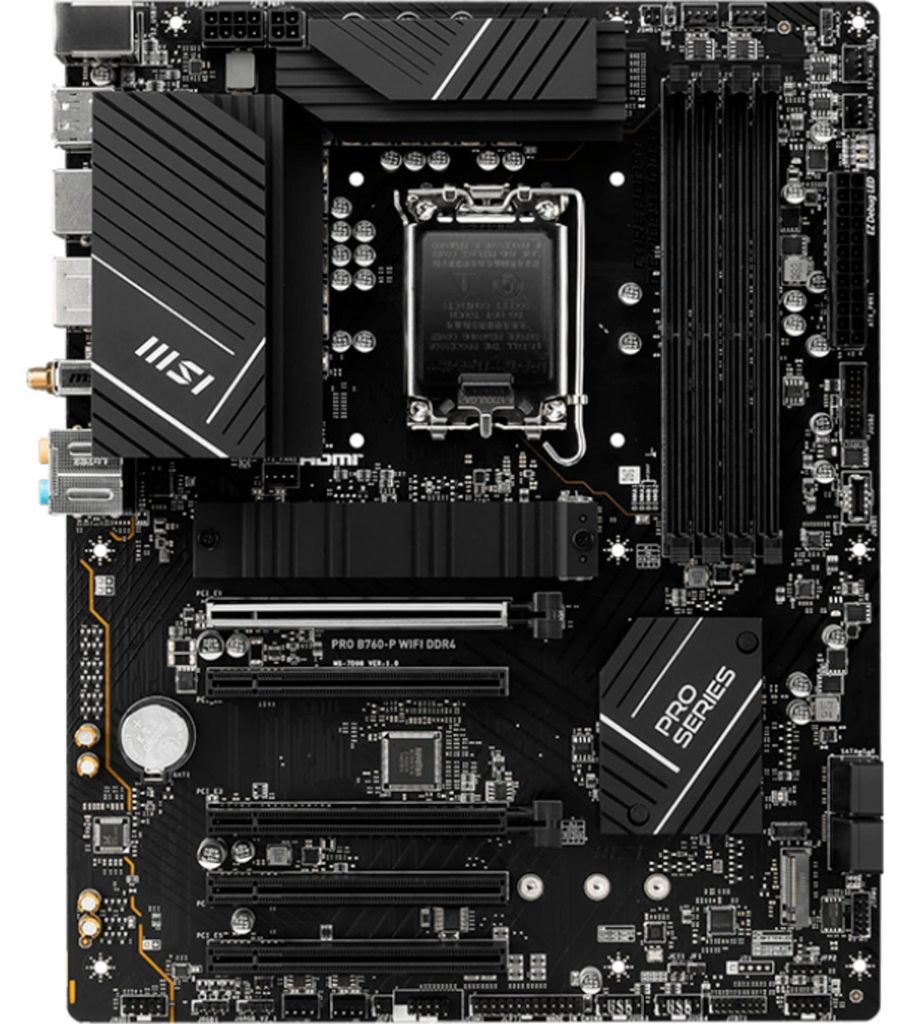 MSI PRO B760-P WIFI DDR4, Mainboard Produktbild 