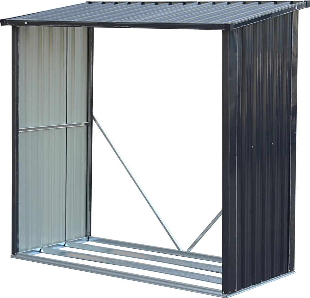 Rangement bois extérieur Wood Store Large tepro pour bois toujours sec