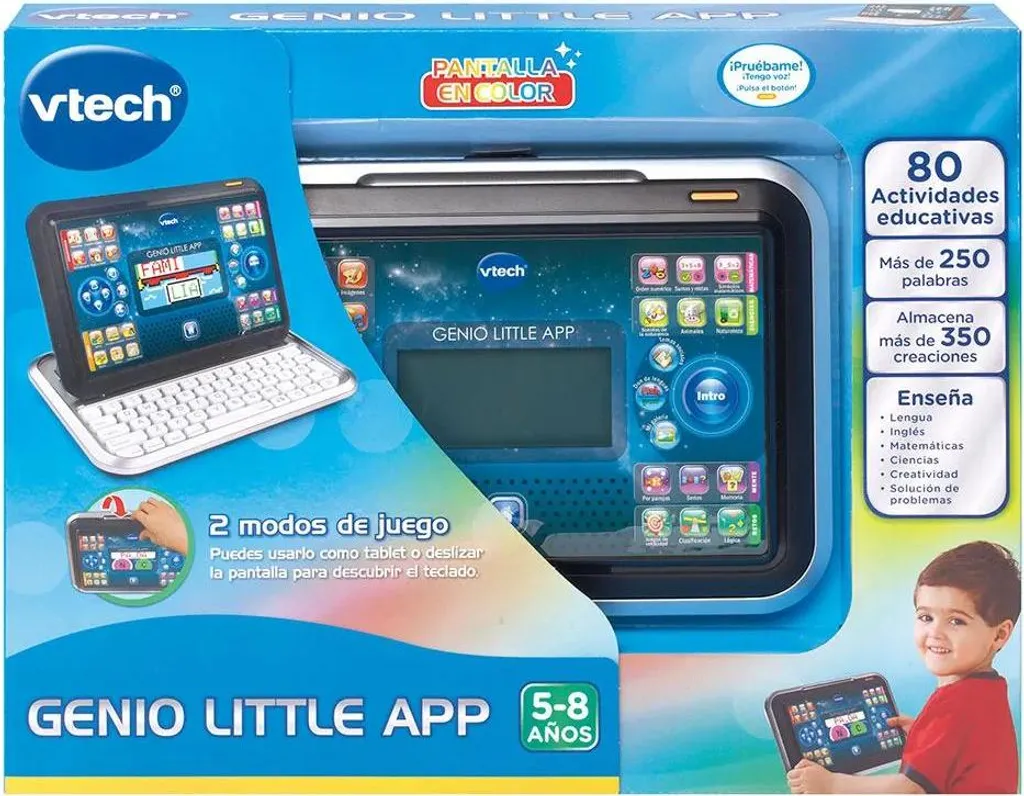 Ordinateur Éducatif Enfant Vtech Genius Little App Multicolore 5-8 Ans