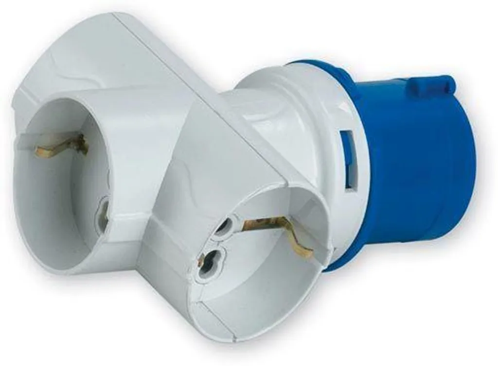 Adaptateur CEE vers 3 prises Schuko : finissez-en avec le manque de prises