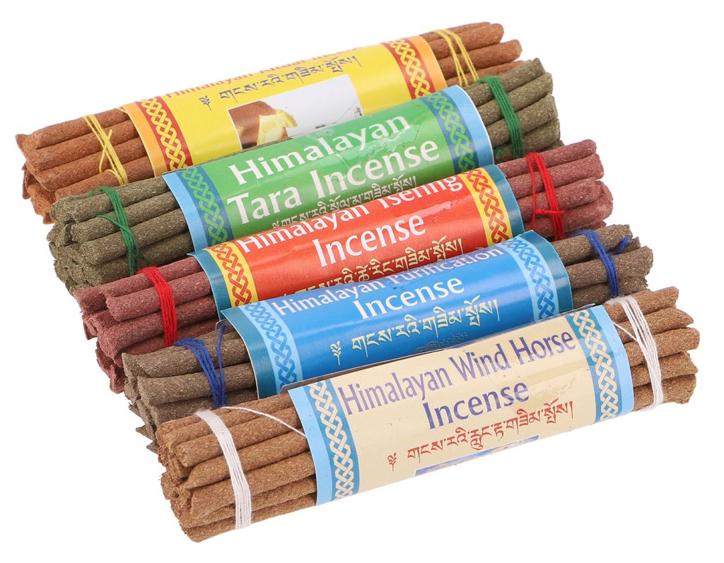Himalayan Incense, Tibetische Räucherstäbchen, Natürliches Produktbild 