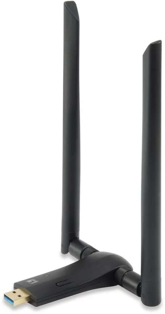 Adaptateur Réseau WiFi USB pour Streaming et Télétravail AC1200 LevelOne